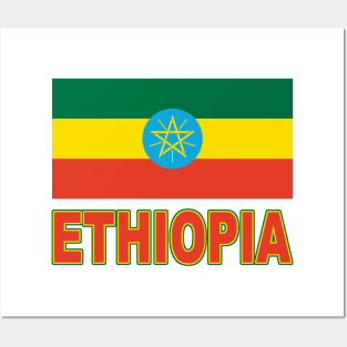 The Pride of Ethiopia - Ethiopian Flag Design Posters and Art